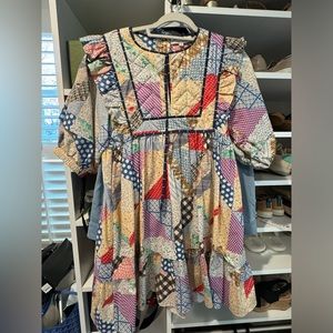 HUNTER BELL - Patchwork Dress - Medium